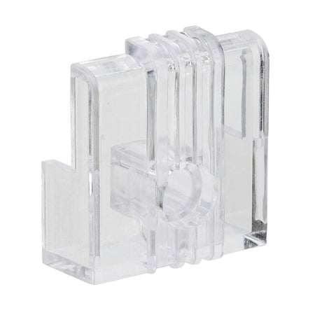 OOK 50226 Mirror Clip Set, Plastic, Clear, Wall Mounting, Pack of 12