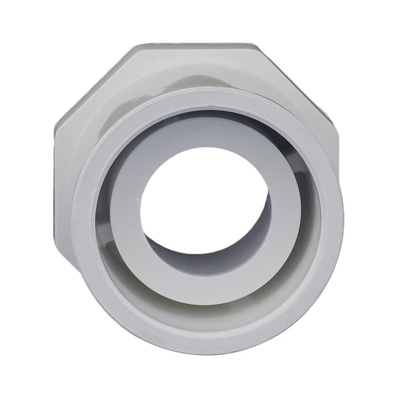 Charlotte Pipe Schedule 40 1-1/2 in. Spigot X 3/4 in. D Slip PVC Reducing Bushing 1 pk