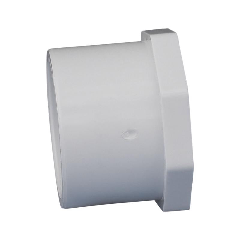 Charlotte Pipe Schedule 40 1-1/2 in. Spigot X 3/4 in. D Slip PVC Reducing Bushing 1 pk