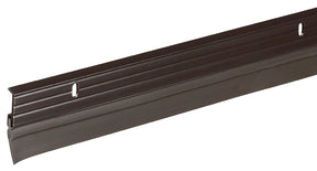 Frost King B59/36H Door Sweep, 36 in L, 1-5/8 in W, Vinyl Insert, Aluminum Flange