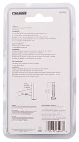 ProSource H62-B041C-PS Heavy-Duty Spring, 15/16 in Dia Base, 3-1/8 in Projection, Plastic & Steel, Antique Brass