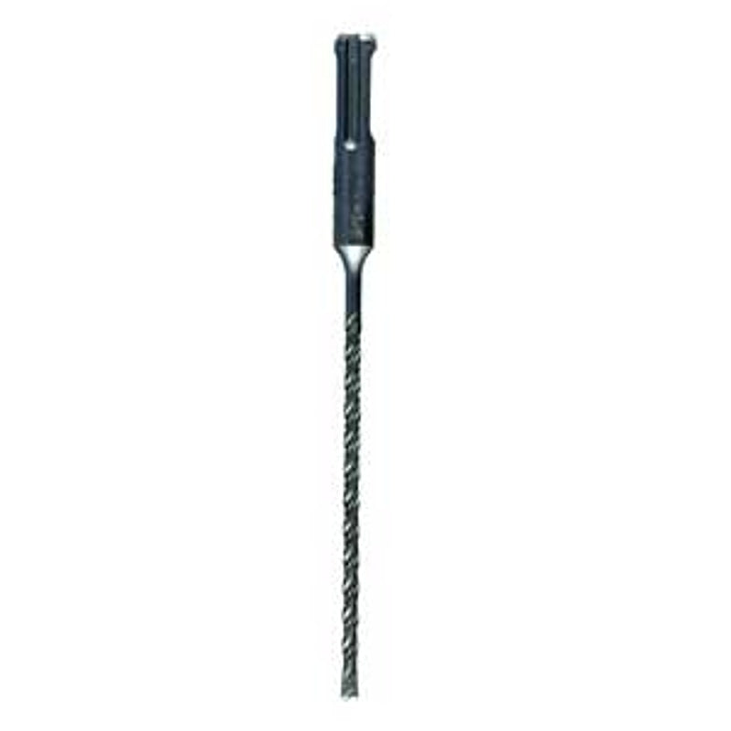 TASK T75035 Rotary Hammer Drill Bit, 1/2 in Dia, 6 in OAL, 2-Flute, SDS Plus Shank