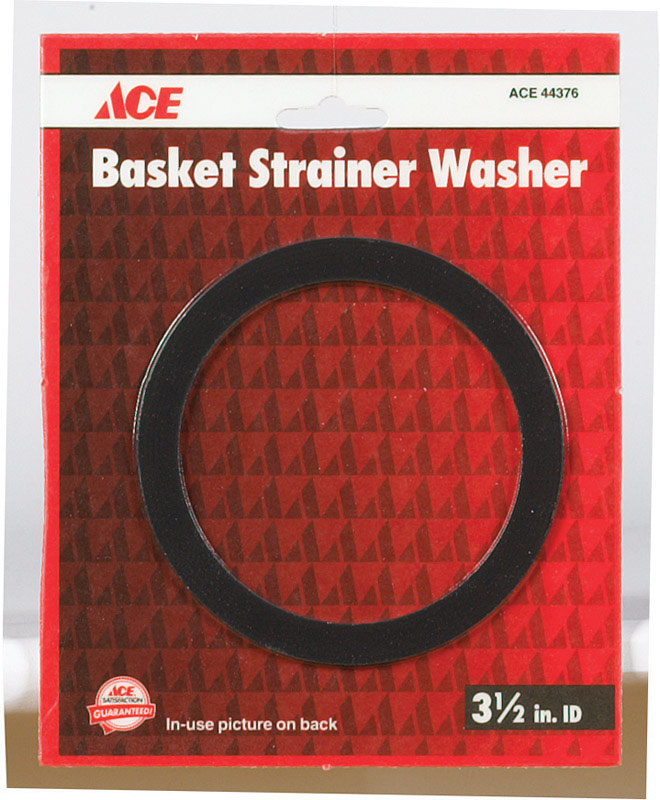 Ace 3-1/2 in. D Rubber Basket Strainer Washer 1 pk, Pack of 5