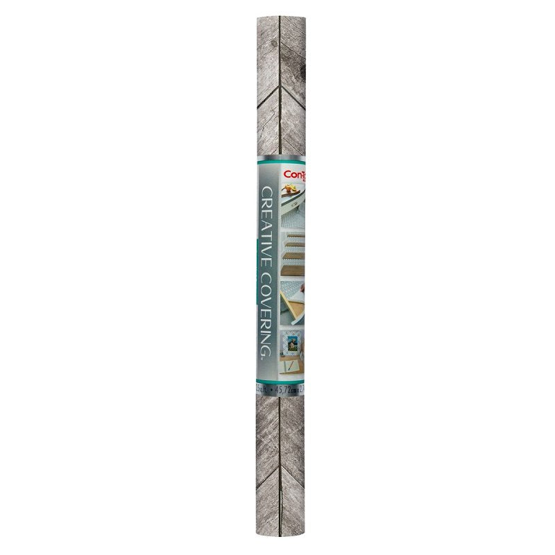Con-Tact Creative Covering 09F-C9AD43-12 Shelf and Drawer Liner, 18 in L, 9 ft W, PVC Vinyl, Seaward