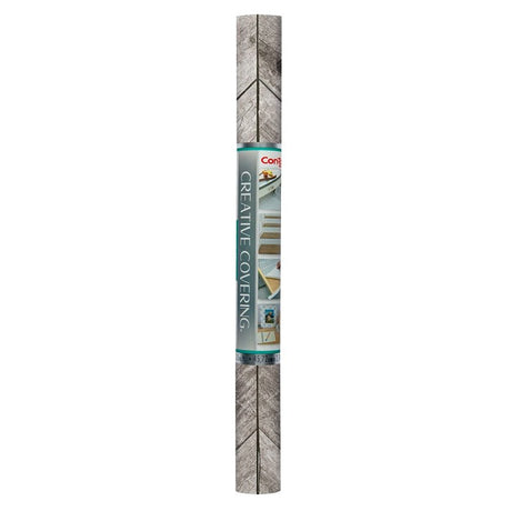 Con-Tact Creative Covering 09F-C9AD43-12 Shelf and Drawer Liner, 18 in L, 9 ft W, PVC Vinyl, Seaward