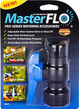 LittleBigShot Master-FLO MF-526 Flow Controller and Shut-Off Valve, 5/8 in Connection, MGHT, 125 psi Pressure, Pack of 5