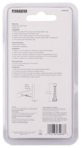 ProSource H62-B045C-PS Heavy-Duty Spring, 15/16 in Dia Base, 3-1/8 in Projection, Plastic & Steel, White