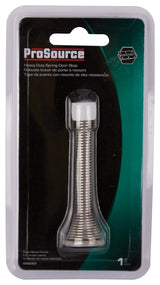 ProSource H62-B043C-PS Heavy-Duty Spring, 15/16 in Dia Base, 3-1/8 in Projection, Plastic & Steel, Satin Nickel