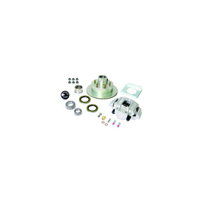 UFP Zinc+ Hub, Zinc+ Ventilated Rotor And Aluminum Caliper Kit