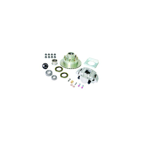 UFP Zinc+ Hub, Zinc+ Ventilated Rotor And Aluminum Caliper Kit