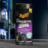 Meguiar's Quik Interior Detailer G13600 Cleaning Wipes, Slight Flowery Fragrance, 25-Wipes