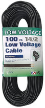 Southwire 55213243 Electrical Cable, 14 AWG Wire, 2 -Conductor, 100 ft L, Copper Conductor, PVC Sheath, Black Sheath