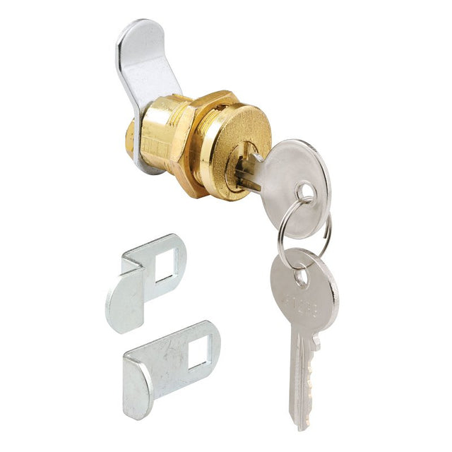 Defender Security S 4648 Mailbox Lock, Brass