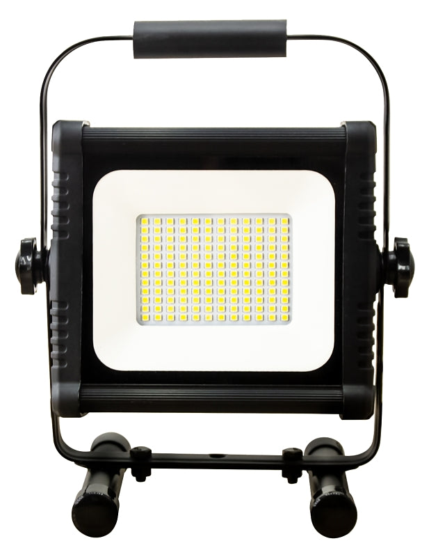 PowerZone O-YWL-6000 Work Light, 60 Hz, 1-Lamp, LED Lamp, 6000 Lumens, 4000 K Color Temp, Black