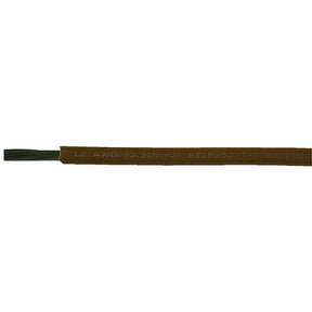 Cobra Wire A1016T06100FT Primary Tinned Copper Wire, 16 AWG, 100', Brown