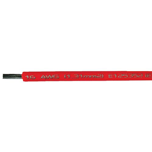 Cobra Wire A1016T01100FT Primary Tinned Copper Wire, 16 AWG, 100', Red