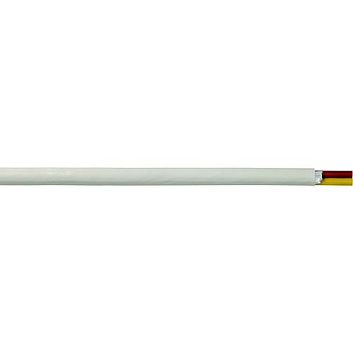 Cobra Wire B6W10T20100FT Tinned Copper Round Duplex Safety Wire, 10/2, 100', White