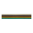 Bare Copper Bonded Ribbon Cable, 100' 16/4 AWG White/Brown/Yellow/Green