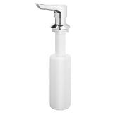 OakBrook Chrome White Plastic Lotion/Soap Dispenser