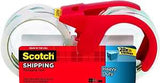 Scotch 3850S-2-1RD Series Packaging Tape, 38.2 yd L, Clear, 1.88 in W, Polypropylene Backing