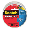 Scotch 3850 Series Packaging Tape, 54.6 yd L, Clear, 1.88 in W, 3.1 mil, Polypropylene Backing