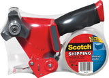 Scotch 3850-ST Series Packaging Tape, Heavy-Duty, 54.6 yd L, Clear, 1.88 in W, Polypropylene Backing