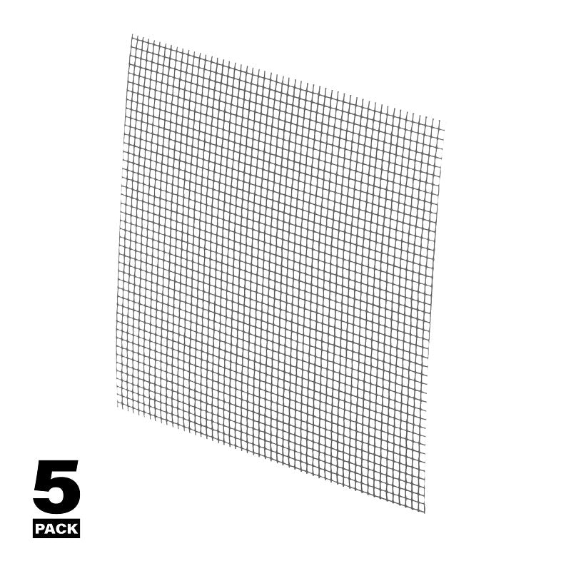 Make-2-Fit P 8095 Screen Repair Kit, 3 in L, 3 in W, Fiberglass, Gray