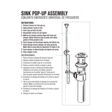 Ace 1-1/4 in. Polished Chrome Pop-Up Drain Assembly