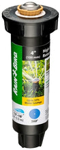 Rain Bird 12SAFPRO Mini Rotor Sprinkler, Full-Circle, 3 gpm, 1/2 in Connection, FTP, 4 in H Pop-Up, 13 to 18 ft