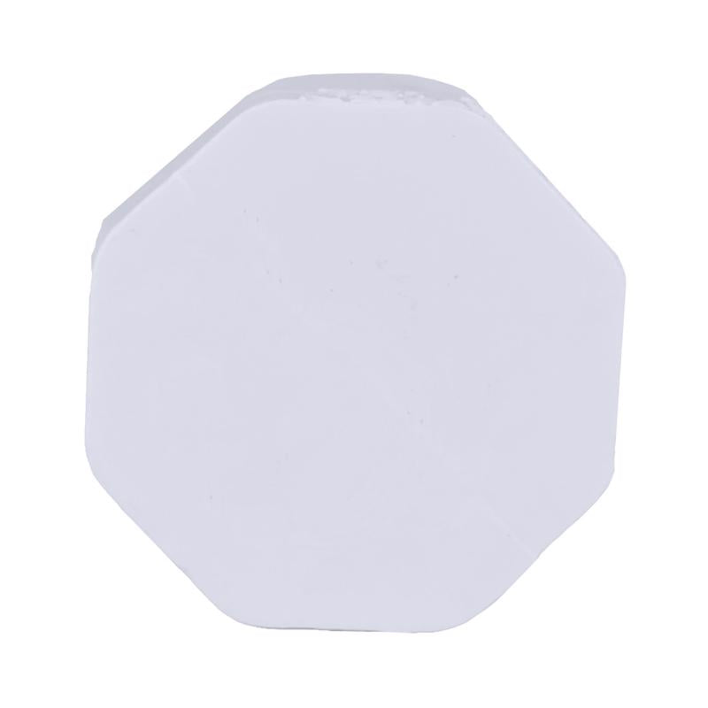 Charlotte Pipe Schedule 40 1/2 in. Spigot X 1/2 in. D Slip PVC Plug 1 pk, Pack of 50