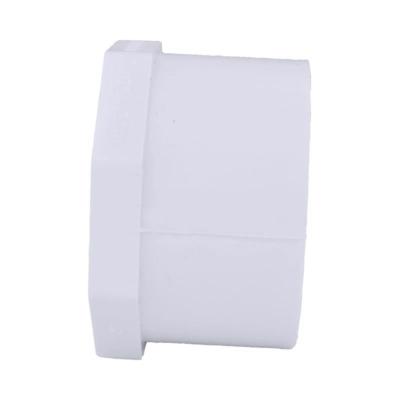 Charlotte Pipe Schedule 40 3/4 in. Spigot X 3/4 in. D Slip PVC Plug 1 pk, Pack of 50