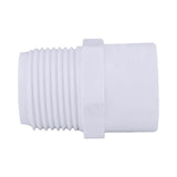 Charlotte Pipe Schedule 40 3/4 in. MPT X 1/2 in. D Slip PVC Pipe Adapter 1 pk, Pack of 25