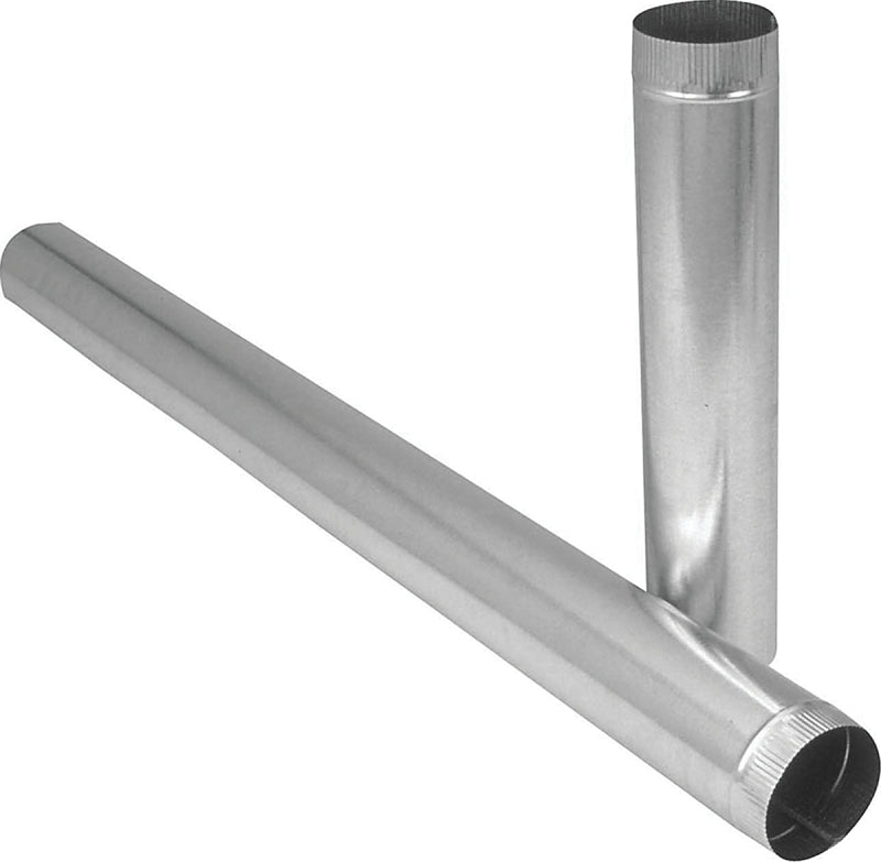 Imperial GV0372-A Round Pipe, 5 in Dia, 30 in L, 30 Gauge, Steel, Pack of 10