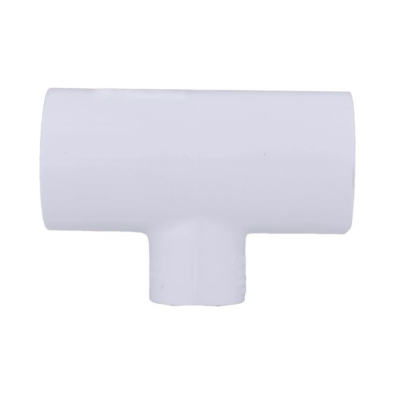 Charlotte Pipe Schedule 40 1/2 in. Slip X 1 in. D Slip PVC Reducing Tee 1 pk