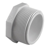Charlotte Pipe Schedule 40 3/4 in. MPT PVC Plug 1 pk, Pack of 25