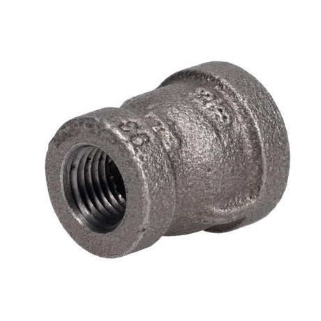 STZ Industries 3/8 in. FIP each X 1/4 in. D FIP Black Malleable Iron Reducing Coupling