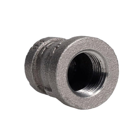 STZ Industries 3/8 in. FIP each X 1/4 in. D FIP Black Malleable Iron Reducing Coupling