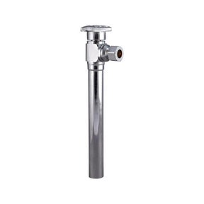 Keeney 1/2 in. Sweat X 3/8 in. Compression Brass Shut-Off Valve