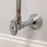 Keeney 1/2 in. Sweat X 3/8 in. Compression Brass Shut-Off Valve