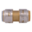 SharkBite Push to Connect 3/4 in. PTC PEX Grade X 3/4 in. D PTC Polybutylene Grade Brass Coupling