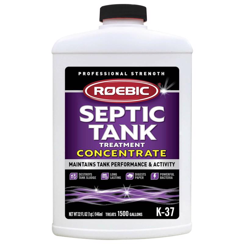 Roebic Concentrate Septic System Treatment 32 oz, Pack of 4