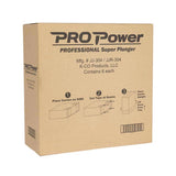 PRO Power Super Plunger Toilet Plunger 18 in. L X 3 in. D