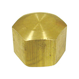 JMF Company 5/16 in. Compression Brass Cap, Pack of 5