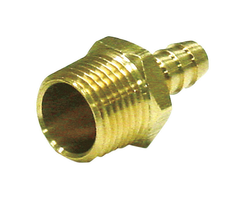 JMF Company Brass 3/8 in. D X 3/4 in. D Adapter 1 pk, Pack of 5