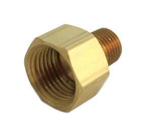 JMF Company 3/8 in. FPT X 3/8 in. D MPT Brass Reducing Coupling, Pack of 5