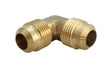 JMF Company 5/16 in. Flare X 5/16 in. D Flare Brass 90 Degree Elbow, Pack of 10