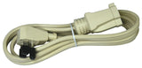PowerZone OR681506 Extension Cord, 6 ft L, 15 A, 125 V, Beige