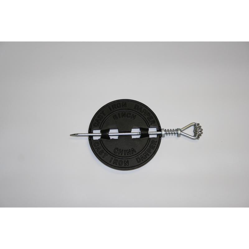 US Stove 6 in. D Cast Iron Damper