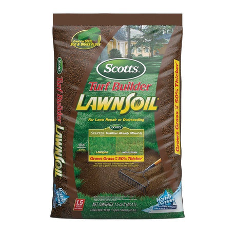 Scotts Turf Builder 79559752 Lawn Soil, 1.5 cu-ft Bag