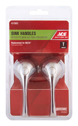 Ace For Delta Chrome Bathroom Faucet Handles